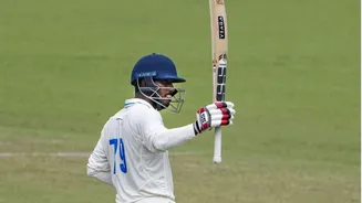 Ranji Trophy: Sudip Kumar Gharami dismissed for 299 vs Andhra