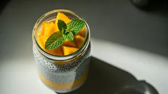 Upgrade Your Morning With Alphonso Mango Chia Overnight Oats