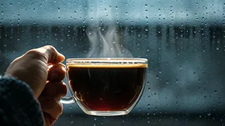 Rainy Weather Sparks Regional Coffee Craze