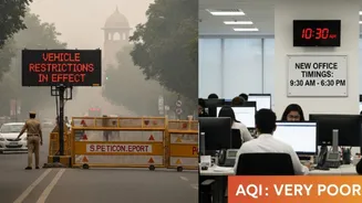 Delhi Enters Red Zone: Vehicle Bans, Office Shifts, Parking Hikes Among New Curbs - Check Details