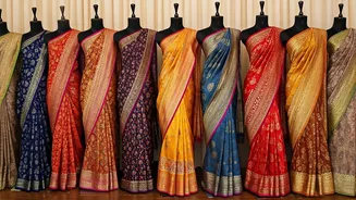 10 Stunning Sarees of Pooja Hegde: Perfect for Chhath Puja!