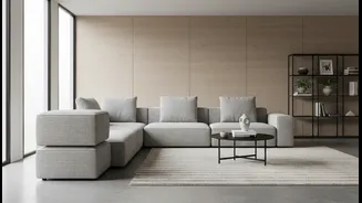 A Modular Sofa Can Change Shape When The Next Living Room Is Smaller