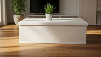 Turn Old Chests Into Minimalist Coffee Tables Easily