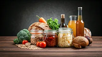 Fibre and ferments boost gut health