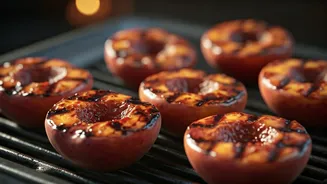 Savory Chili Glazed Peaches Are Changing The Backyard Grilling Game