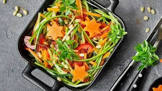 Explore Fresh Carrot Salad With Vegetables In Everyday Carrots Cooking