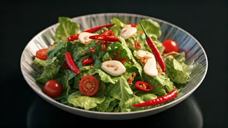 This Chilli Garlic Salad Is Big On Flavour