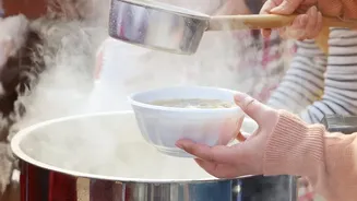 Use Shallow Portions To Organise Plans For Cooling Large Pots Of Leftovers