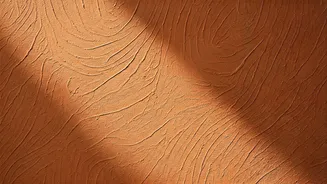 Eco Conscious Homeowners Choose Earthy Terracotta Clay Washes Over Wallpaper
