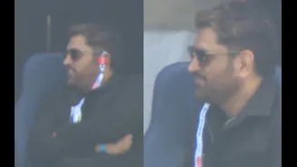 [Watch] MS Dhoni shares a light moment with young fan at Edgbaston during India's ODI opener