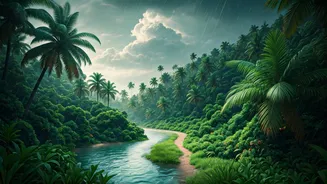 Kerala's Coastal Rain Scenery Is Total Visual Masterpiece Now