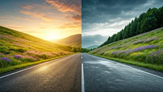 Sunny Hills Meet Rain-Soaked Routes This Month