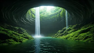 Monsoon Turns Ordinary Caves Into Spectacles