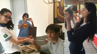 Ananya Panday Celebrates Raksha Bandhan with Brother Ahaan as Mother Bhavana Embraces 2016 Tradition, Referring to It as 'Lovely Memories'