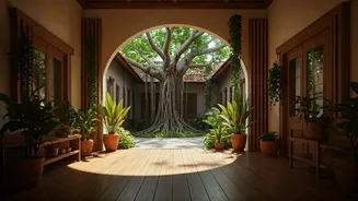 Kerala Home Reimagined: A 30-Year Transformation into a Light-Filled, Nature-Inspired Haven for Two Generations