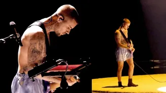 Justin Bieber performs in boxer shorts on the Grammy stage; netizens call it ‘risky’