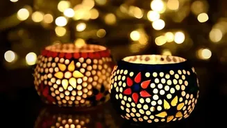 Festive Home Corners Are Coming Alive With Flowers, Diyas And Navratri Colours