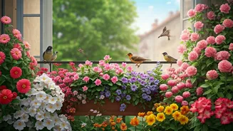 10 Blossoms for a Chirping Balcony Garden