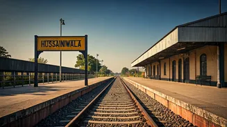 Punjab's Rare Railway Gem: Hussainiwala Station, Where Trains Arrive Only Twice a Year!