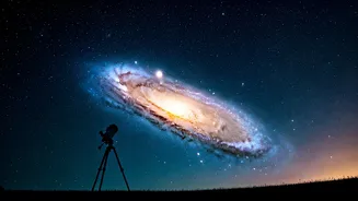 Stargazers Share Beautiful Night Sky Pictures Tracking Ancient Starlight