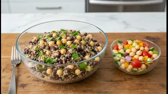 Quick Chickpea, Bean And Grain Lunches Pack At Least 6g Fibre