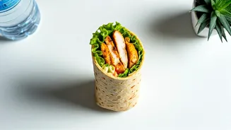 Easy Five-Ingredient High-Protein Wraps For Office Lunches