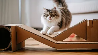 Use Plain Cardboard Boxes To Build Epic Pet Tracks