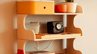 Modular Pegboard Organization Systems Help Small Rental Apartment Dwellers Maximise Vertical Wall Space
