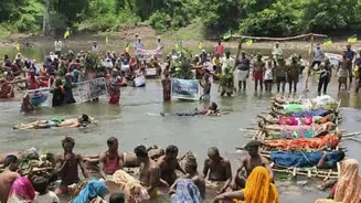 बुंदेलखंड में बवाल: केन-बेतवा परियोजना से प्रदर्शनकारी हटाए, अब अरबों के भ्रष्टाचार पर उठ रहे सवाल
