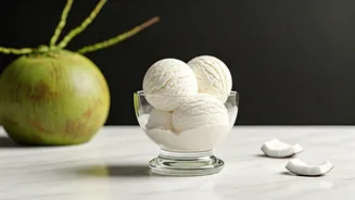 Whip Up Viral Tender Coconut Ice Cream: A Creamy Homemade Delight!