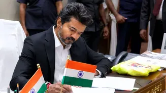 Vijay sworn in as Tamil Nadu Chief Minister, begins tenure at state Secretariat