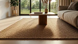 Handwoven Jute Carpets Redefine Next-Gen Floor Arrangement Ideas Online