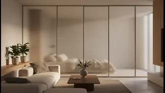 Semi-transparent partitions keep rooms visually connected: why Fluted Glass In Compact Homes matters
