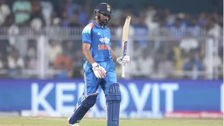 Rohit Sharma becomes fourth opener with 10,000 ODI runs: Stats
