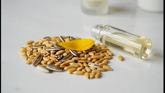 Sunflower Seeds Offer Vitamin E without Replacing a Regular Skincare Routine