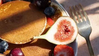 Ragi Pancakes Pair Well With Fruit Instead Of Heavy Syrups