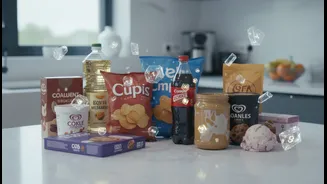 Look For Missing Snacks, Drinks And Cooking Oils In The Daily Totals
