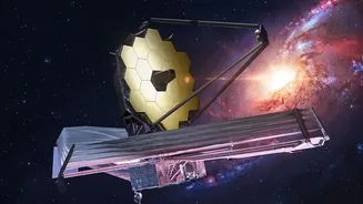 NASA James Webb Telescope Unveils Infrared Images Of Newborn Star Systems In Space