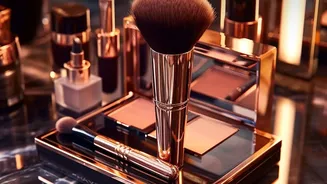 Modernise neutral makeup with one metal