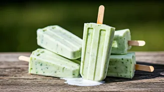Homemade Cucumber Curd Ice Pops Cool Stressed Dogs Safely