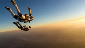 Skydiving over ancient meteorite craters: A guide