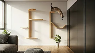 Multi-Level Vertical Cat Bridges Are Changing Apartment Layout Goals