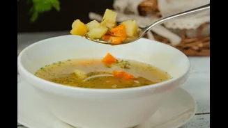 Aqueça os dias frios com uma Sopa Cremosa de Frango