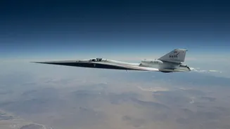 NASA conducts two flight tests on same day of X59 supersonic aircraft