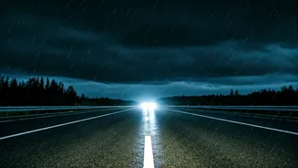Dark Skies And Rain Raise Driving Risks