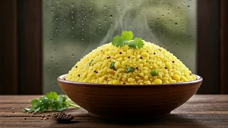 Rain Outside? Make Hot Upma