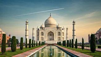 American Influencer's 15-Hour Flight for a 24-Hour Indian Adventure: Taj Mahal and More!