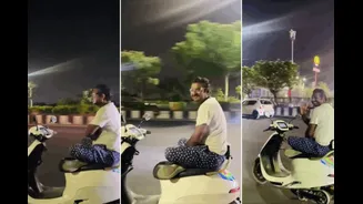 ‘One Bump And It’s Over’: Lucknow Man’s Dangerous Scooter Stunt Sparks Outrage Online