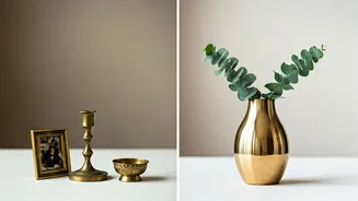 Turn Thrifted Vintage Brass Into Chic Modern Statement Pieces