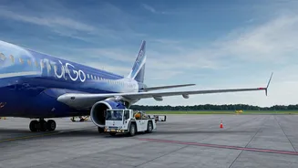 Kolkata Airport Mishap: Catering Vehicle Collides with Parked IndiGo Aircraft, Causing Minor Damage